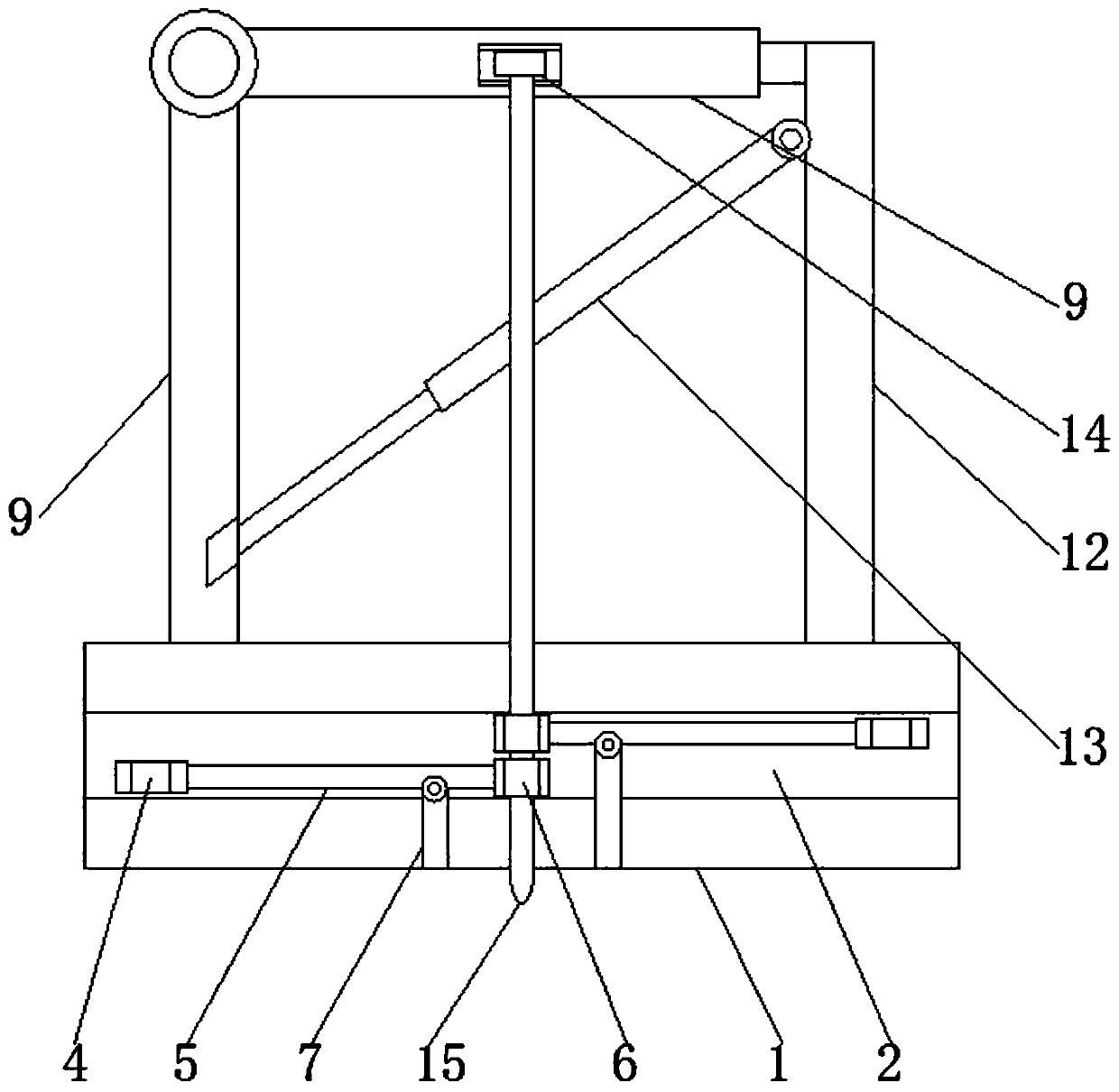 Turnover type safety isolation device