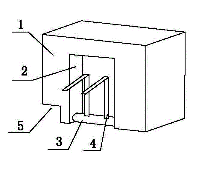 Electronic alarm clock with rotary supporting rod