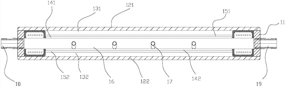 One-piece flat-plate solar photo-thermal and photoelectric system