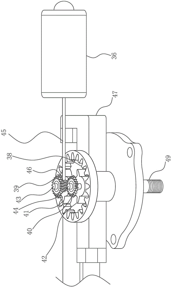 Flexible wall supported wiper hydraulic swing windscreen wiper