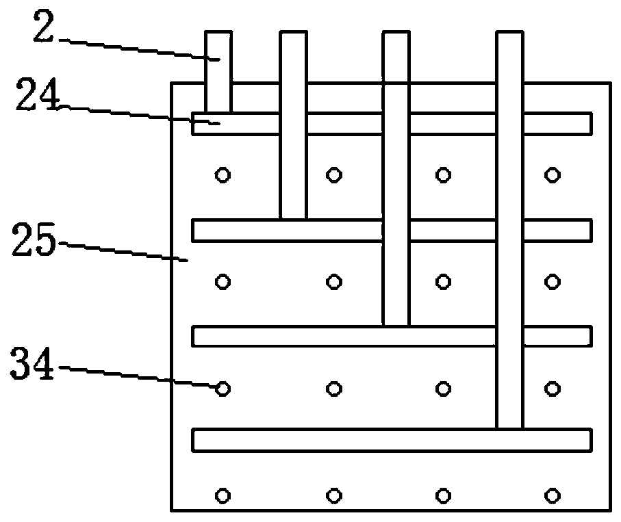 A cooling device for electronic products that improves the cooling efficiency of cooling water