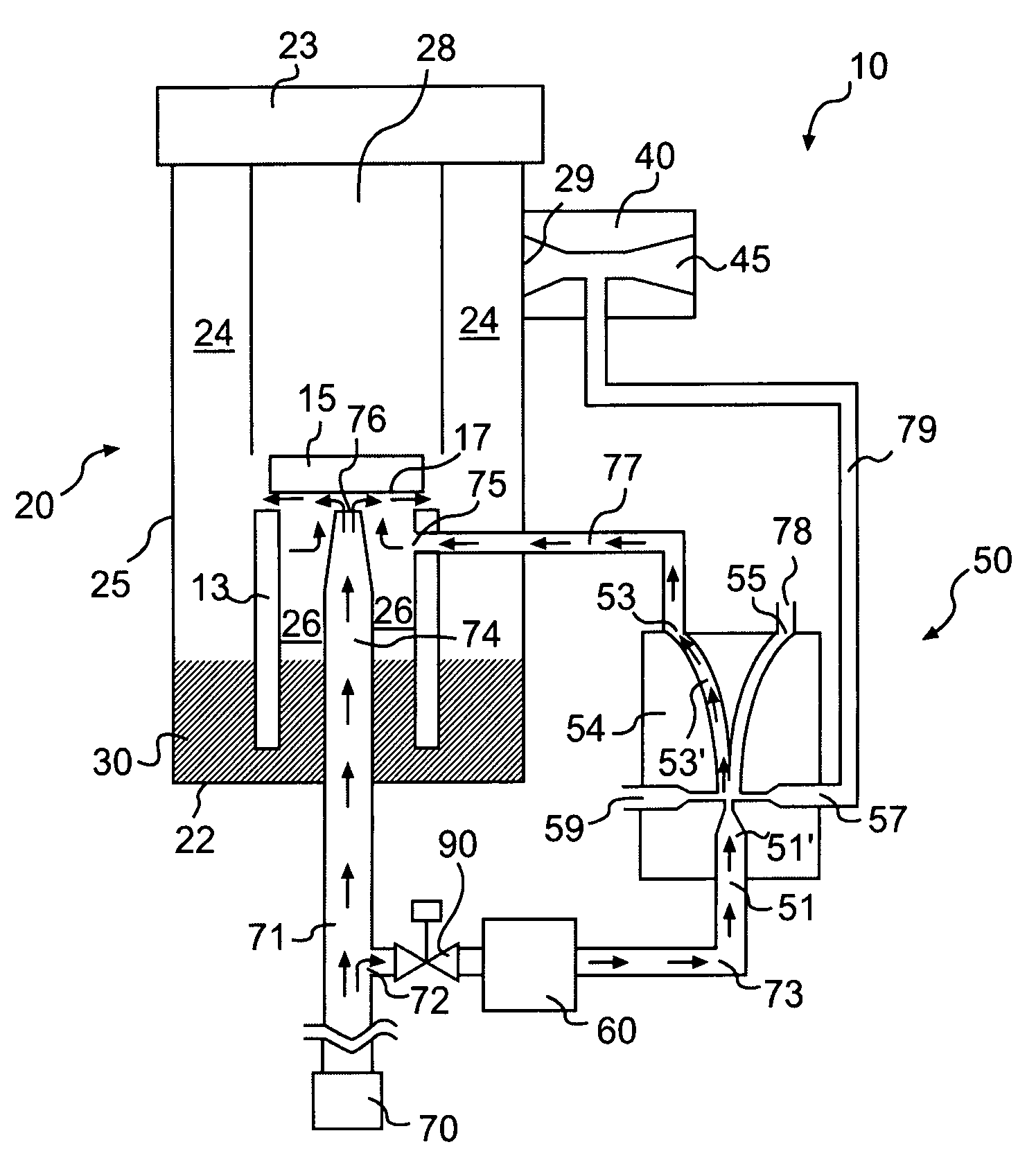 Nebulizer with pressure-based fluidic control and related methods