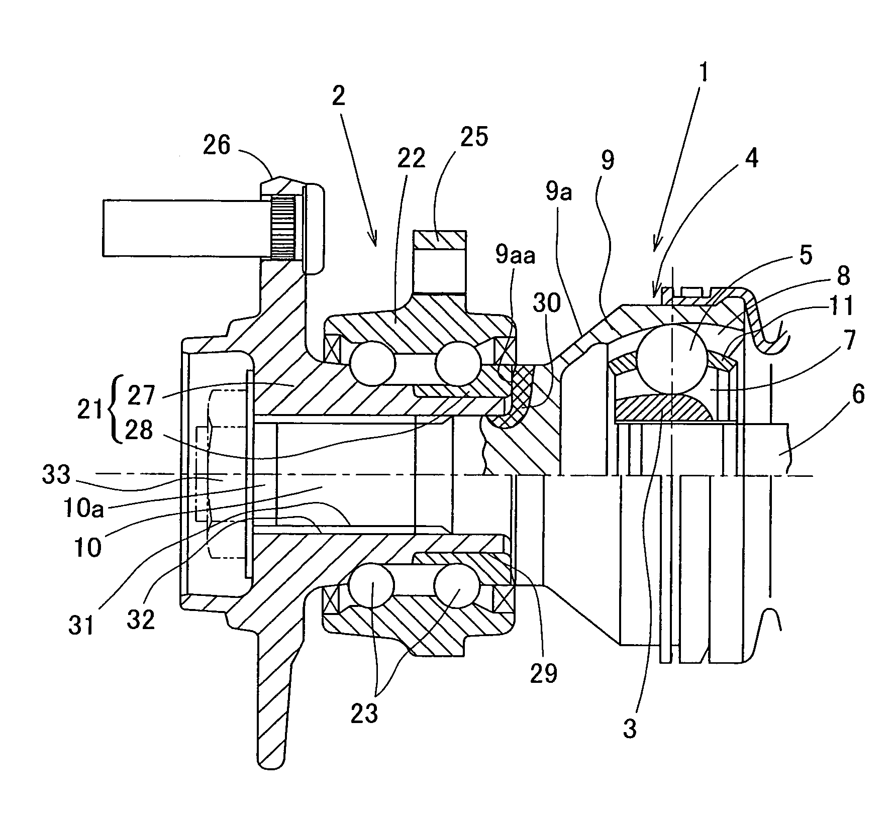 Constant velocity joint