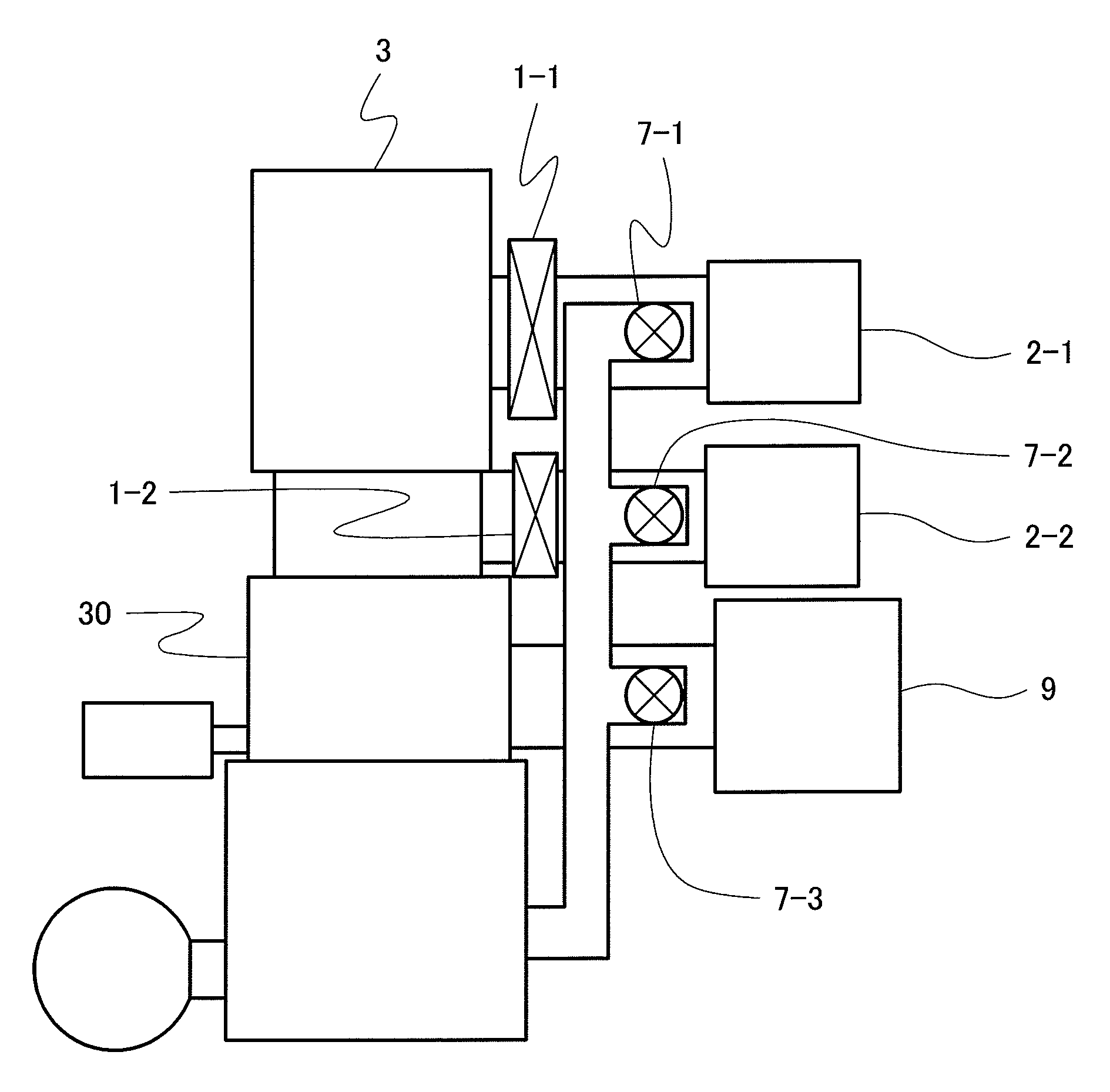 Charged particle beam system and method for evacuation of the system