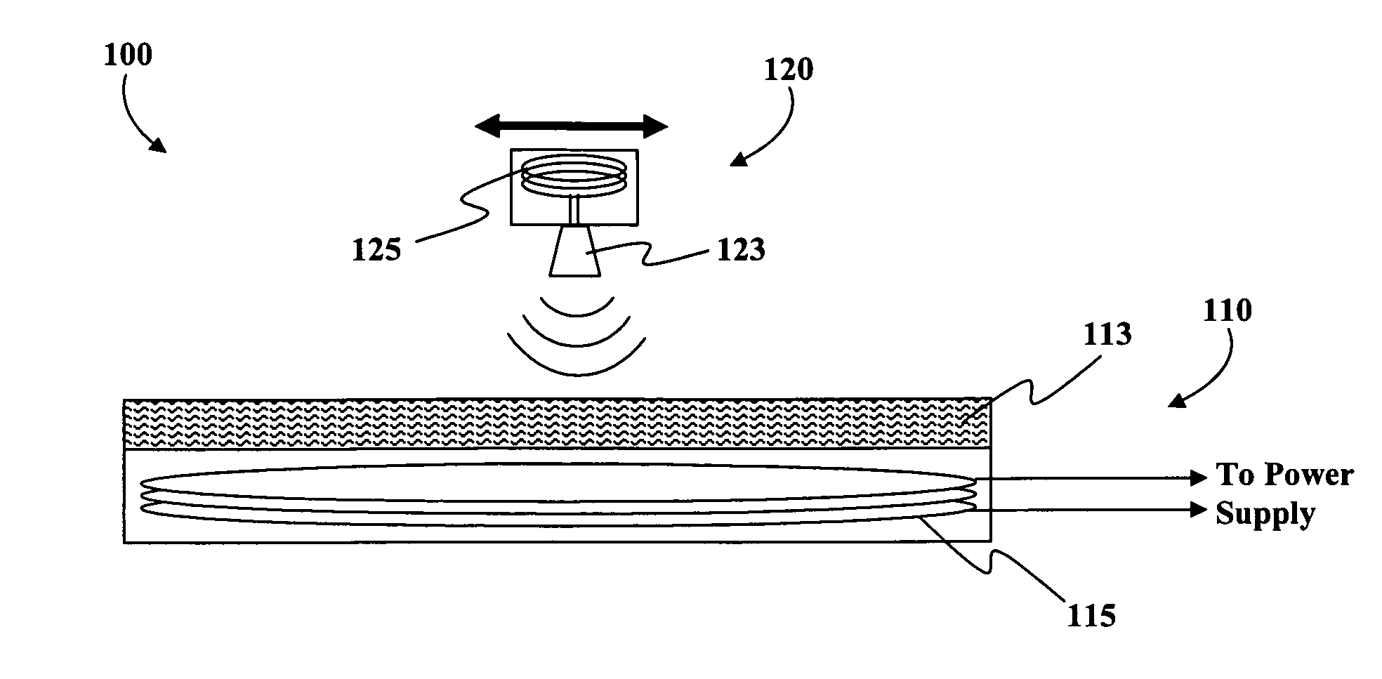 Wireless system and method for displaying the path traveled by a marker