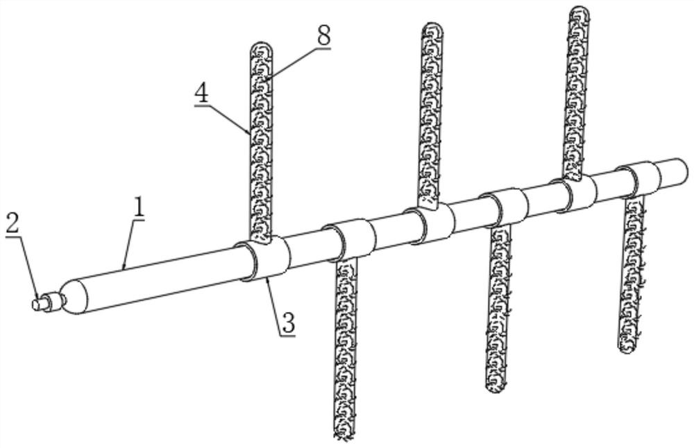 Preparation process of internal transition curing type concrete