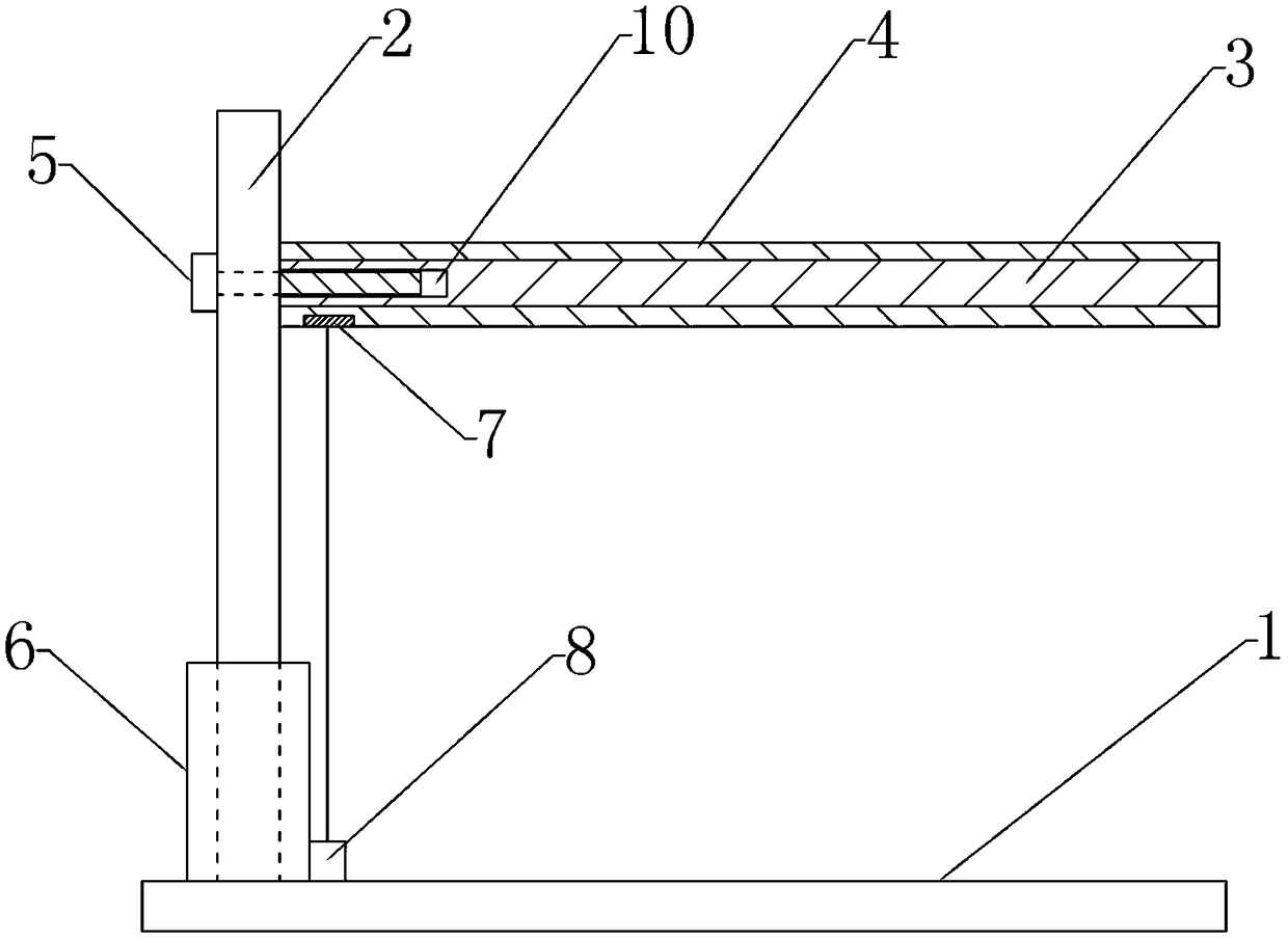 Toilet paper rewinder leveling device