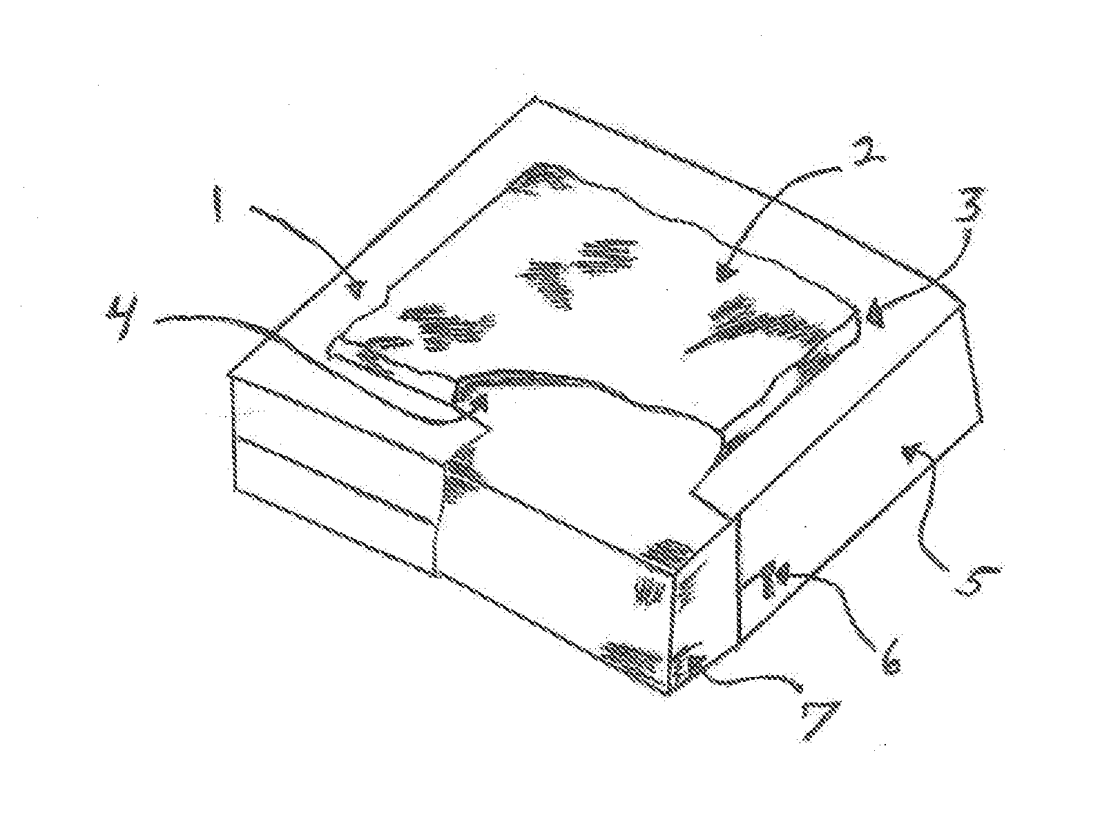 Vapor Proof Dual Cover System for Pet Beds with Pressure Relief Zones