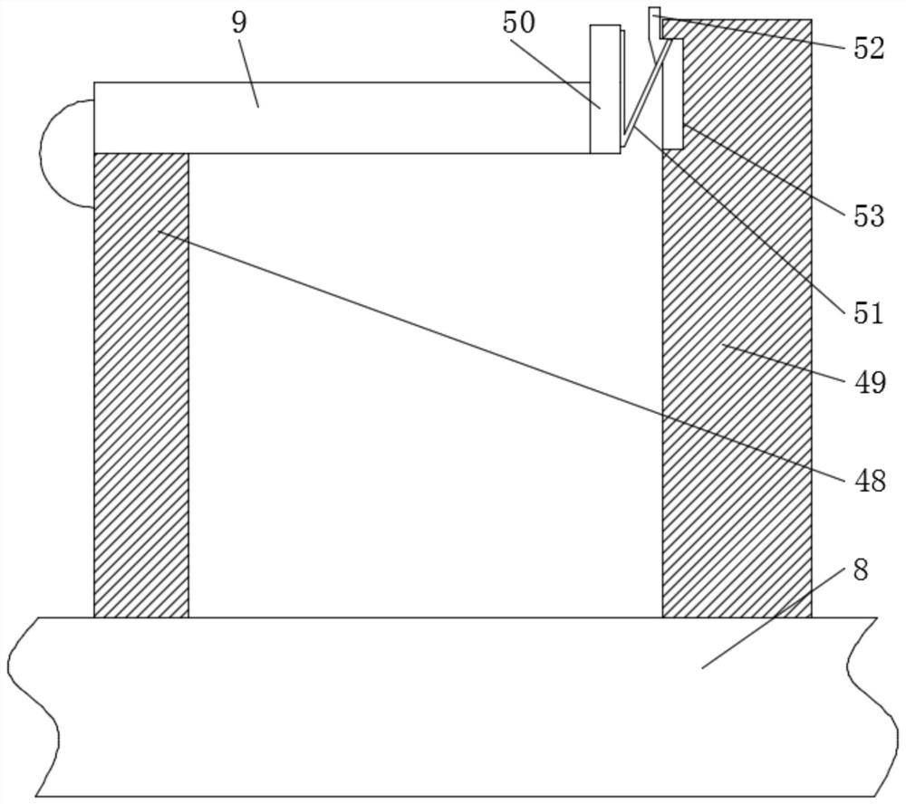 Color master batch dicing device and manufacturing process thereof