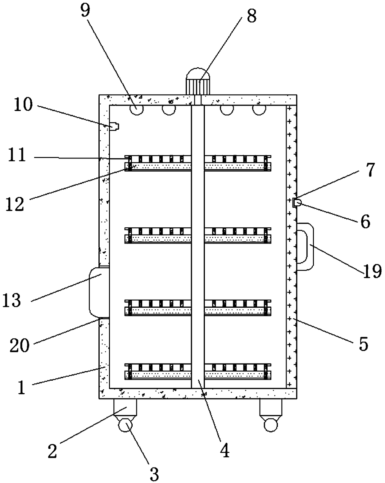 Electronic product displaying selling device with good safety performance