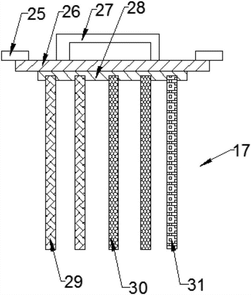 Secondary filtering type air purification device