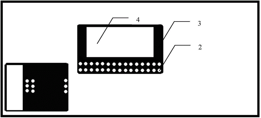 PCB of power circuit for automobile instrument and design method of PCB