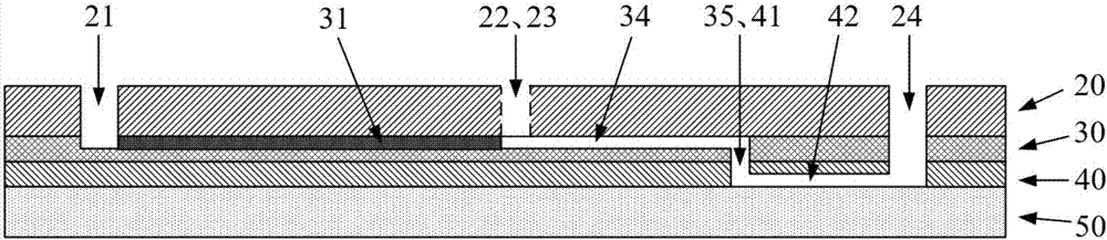 Liquid drop micro-fluidic chip used for detecting diabetes with high sensitivity and detection method