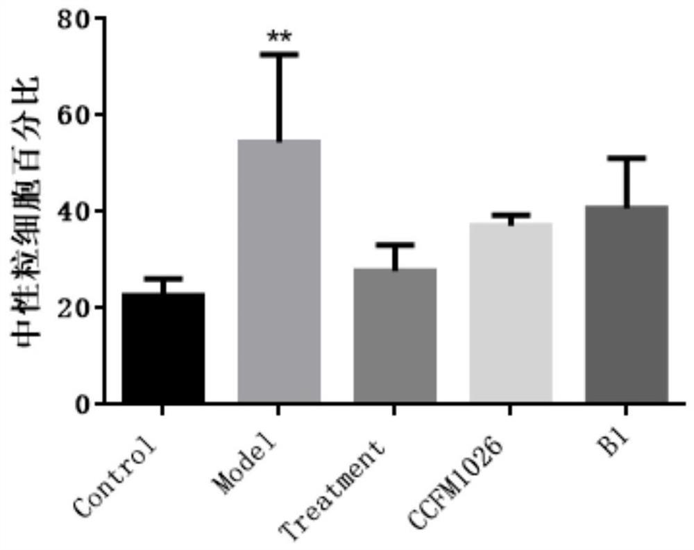 A strain of Bifidobacterium breve with anti-influenza ability and its application