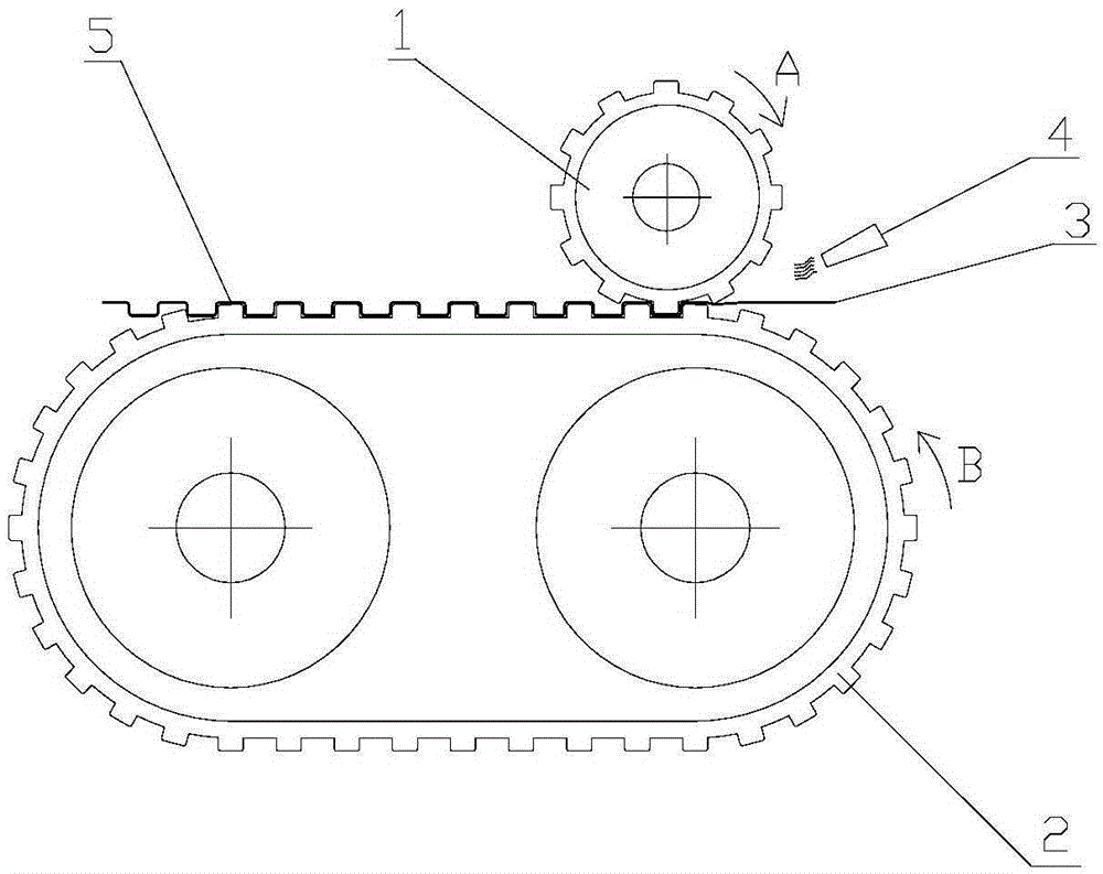 Polarizing LED display screen based on polarizing film and forming method of polarizing film