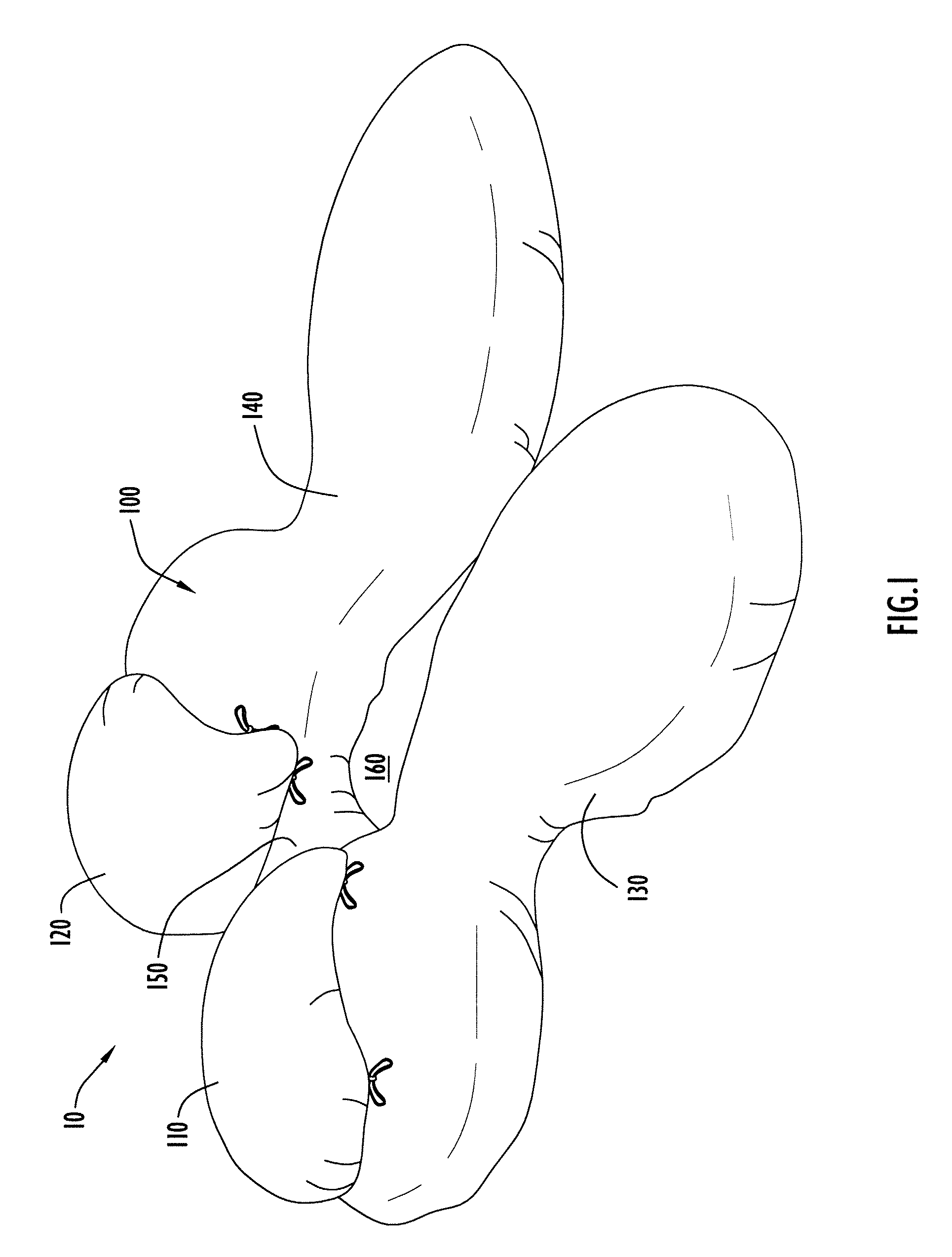 Reconfigurable support pillow system