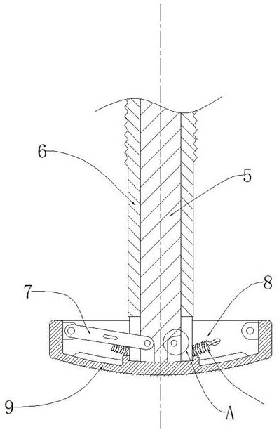 Low-flow-resistance flange cast steel straight-through stop valve