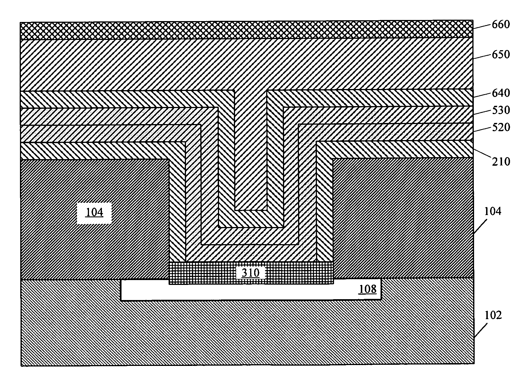 Submicron contact fill using a CVD TiN barrier and high temperature PVD aluminum alloy deposition