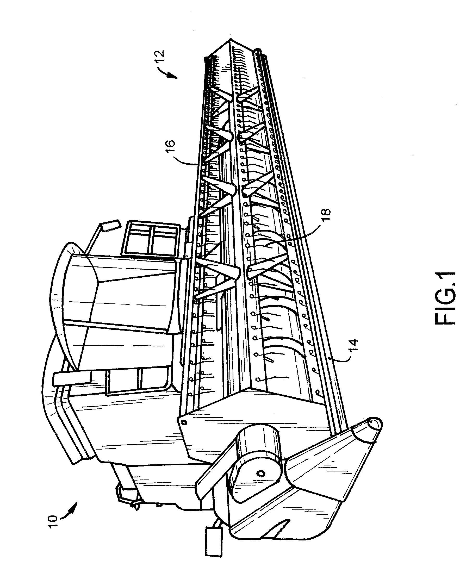 Dual conveyor infeed for a header of an agricultural harvester