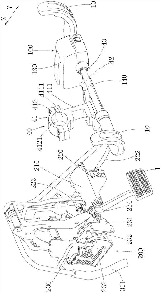 Manual driving aids and cars