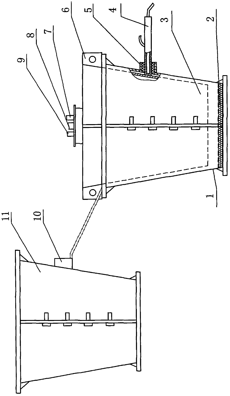 Manufacturing method of brasque used for smelting metal chromium