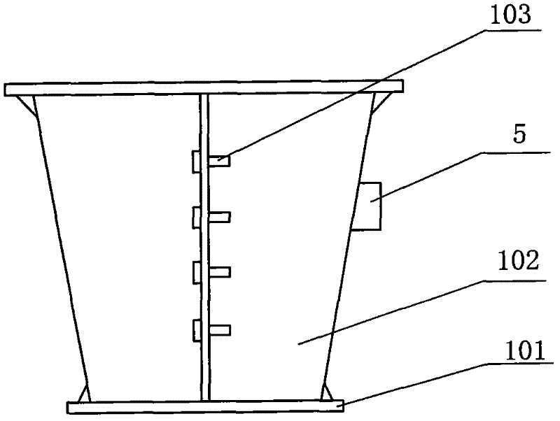 Manufacturing method of brasque used for smelting metal chromium