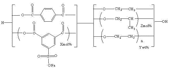 Hydrophilic copolyester chip and preparation method thereof