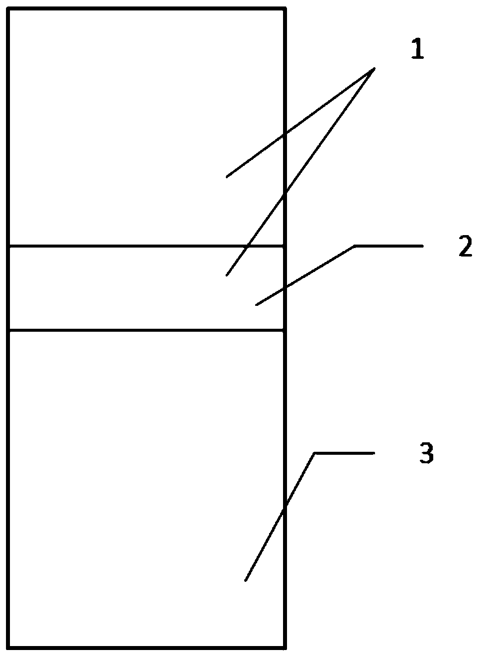 Dry goods storage method for refrigeration area of refrigerator and refrigerator