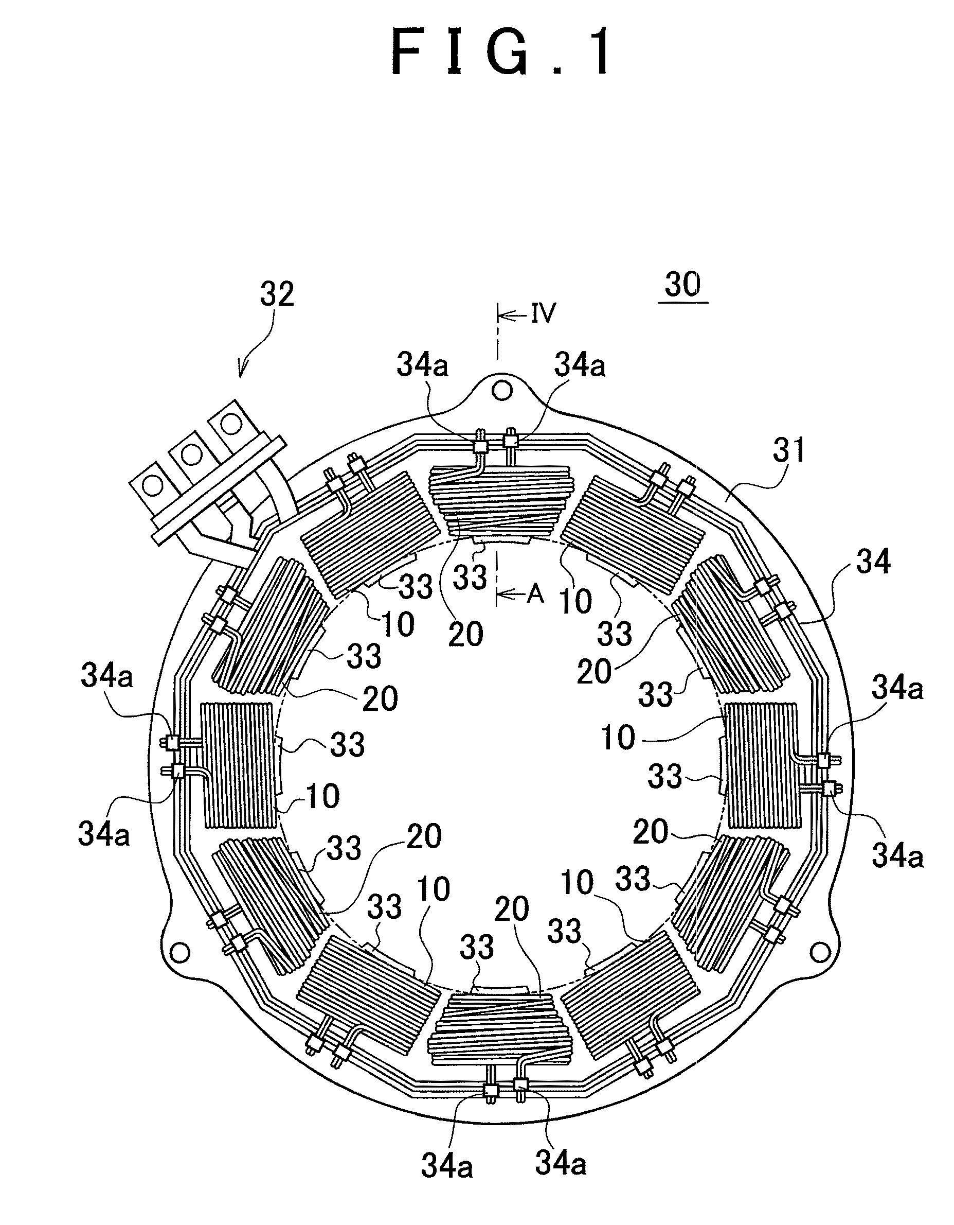 Stator mounting method