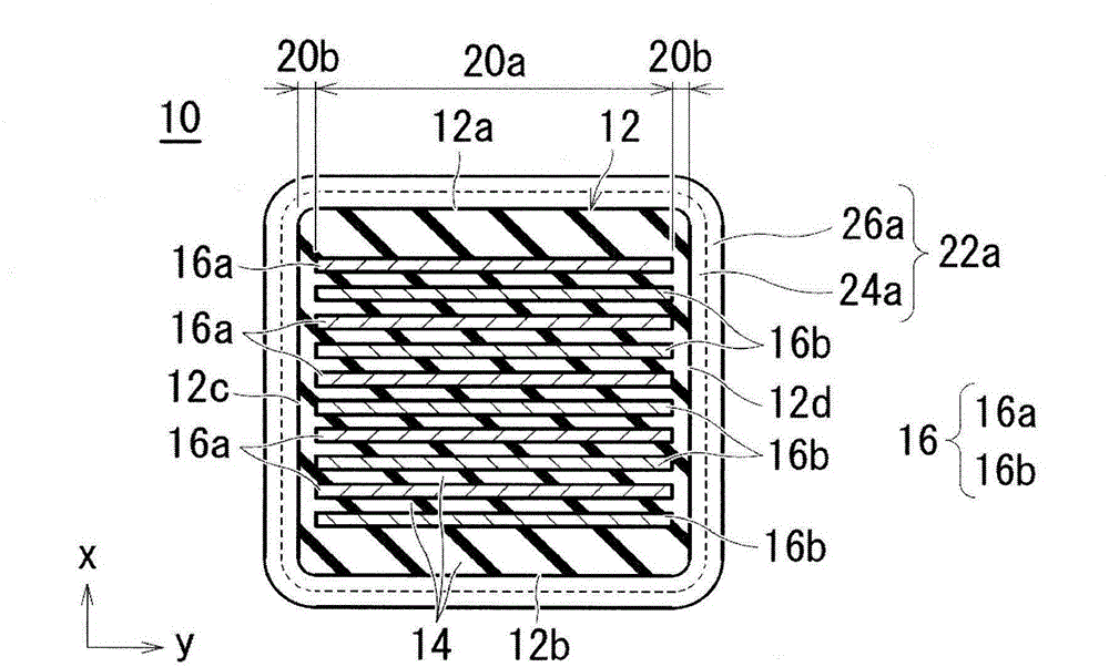 Laminated ceramic electronic component and method for manufacturing same