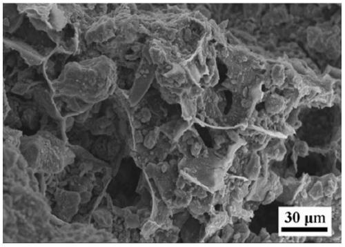 Preparation method of recoverable and regenerable carbon net combined powder non-metal mineral porous water purifying material