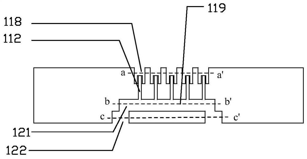 Integrated heat dissipation packaging structure based on array micro-spraying structure and manufacturing method thereof