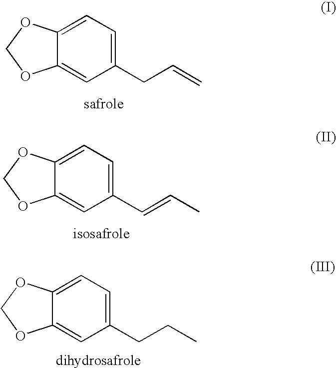 Method to selectively remove safrole from nutmeg oil