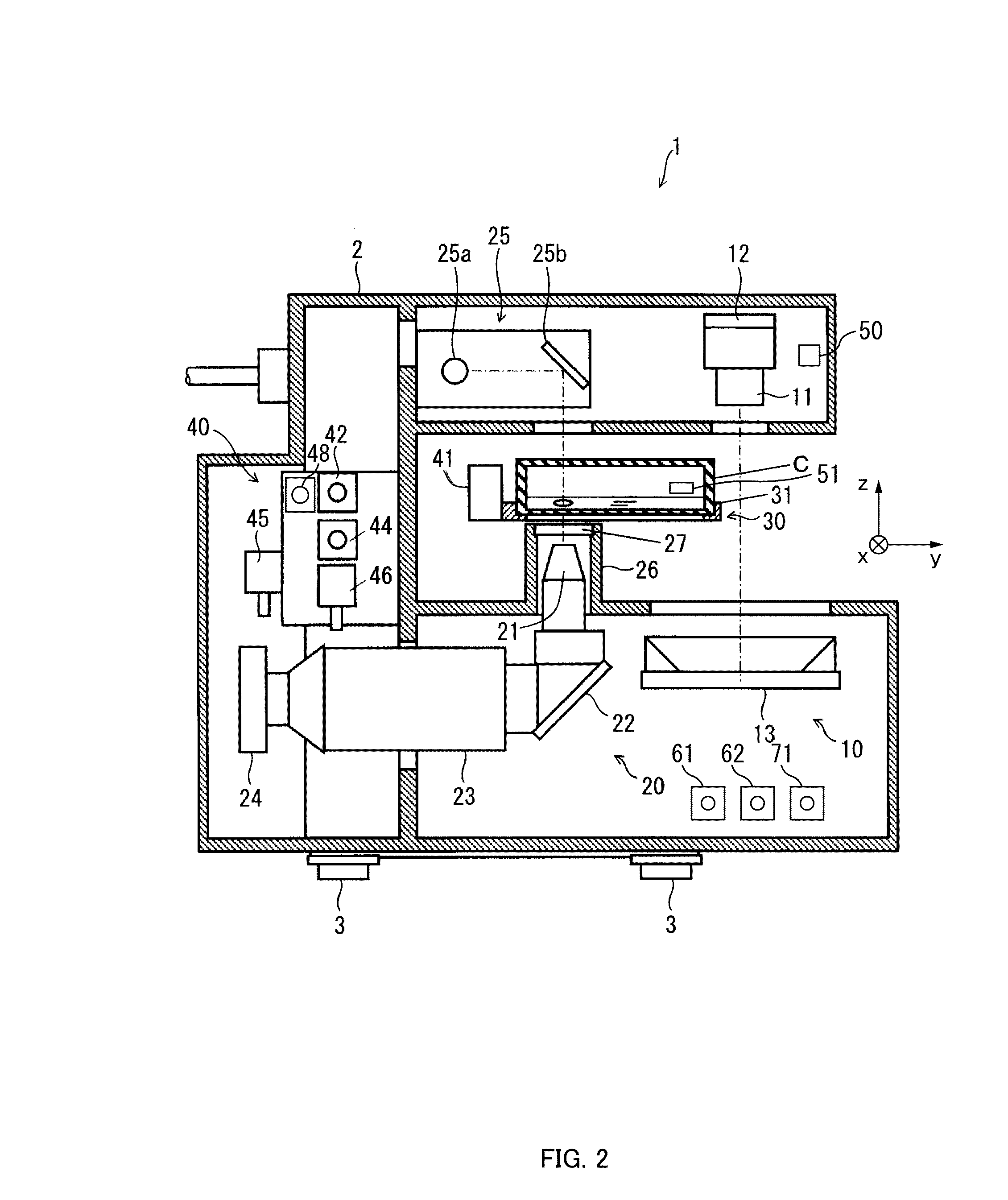 Observation system and method of controlling observation system