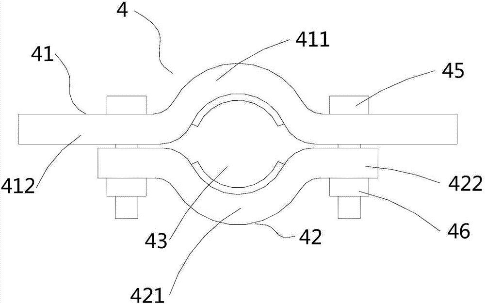 Devices for securing grounding cables