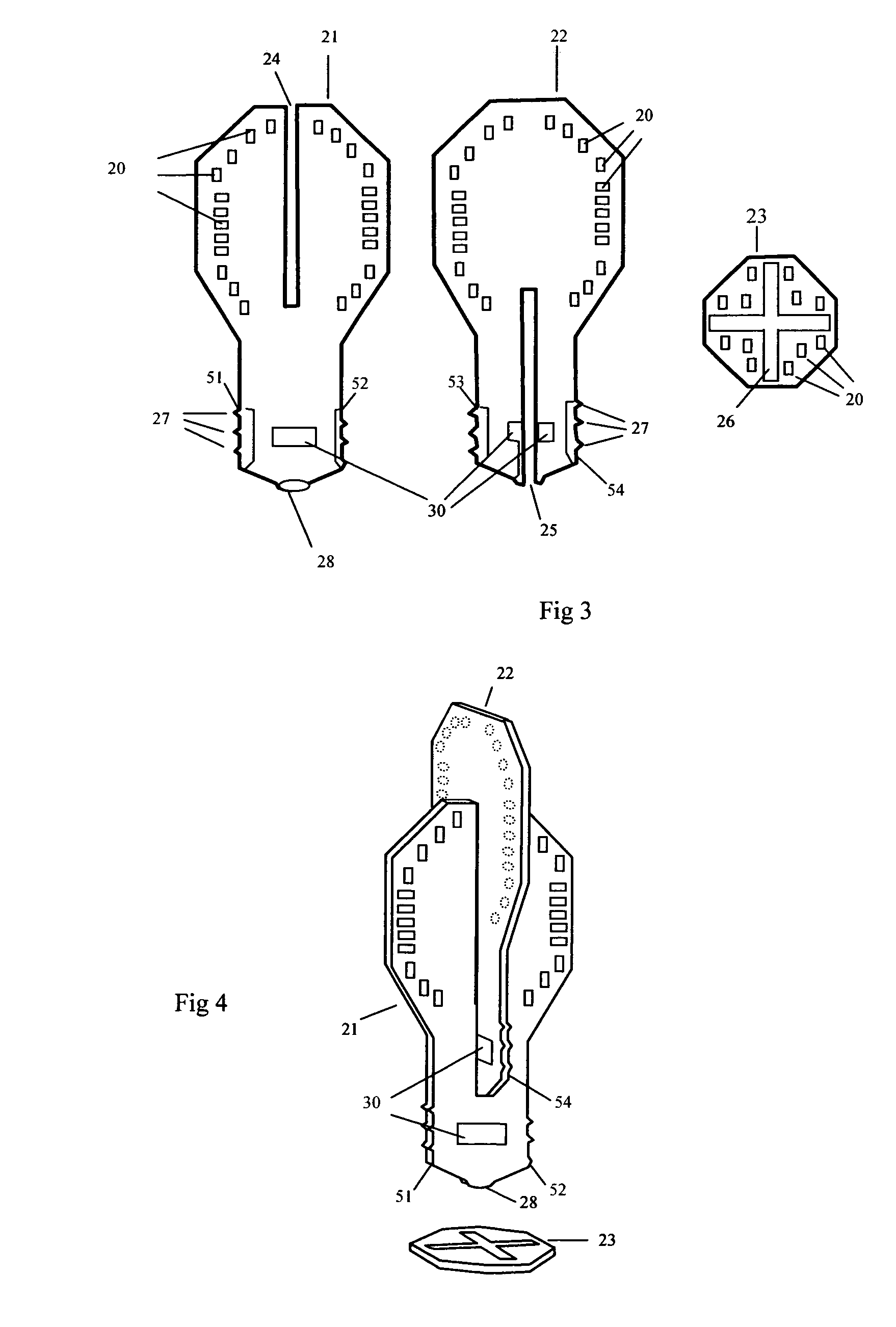 Light bulb with light emitting elements for use in conventional incandescent light bulb sockets