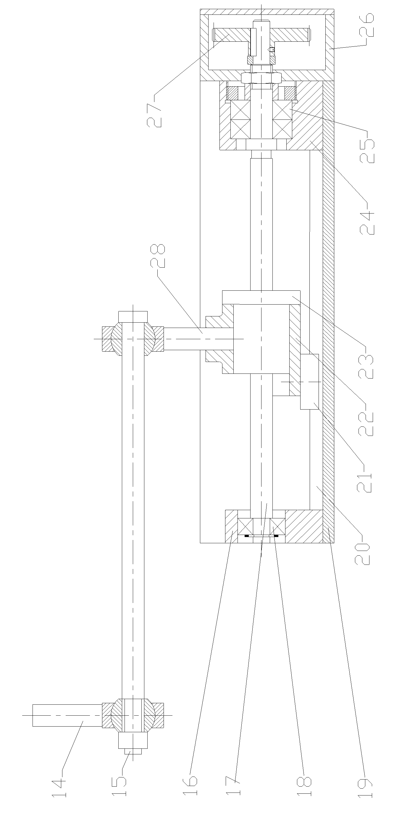 Parallel type ankle rehabilitation training apparatus