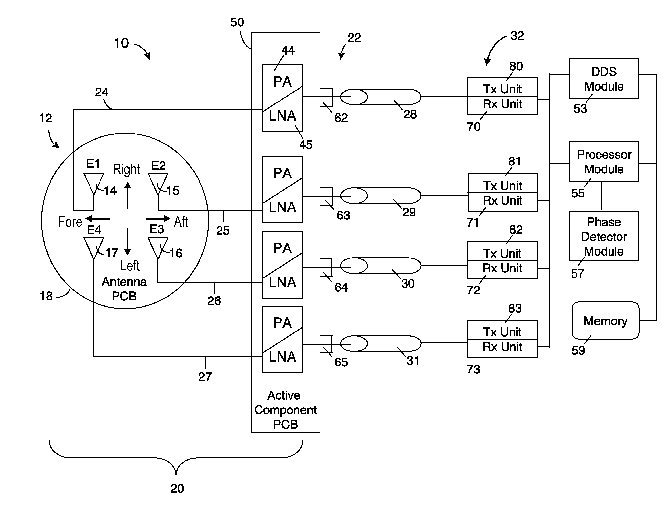 Methods and systems for frequency independent bearing detection