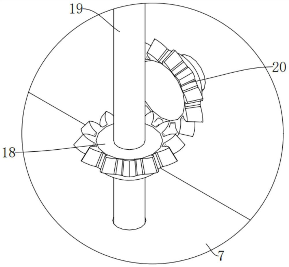 Numerically-controlled machine tool waste separating device and working method thereof