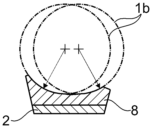 Knee endoprosthesis for replacing at least parts of the knee joint