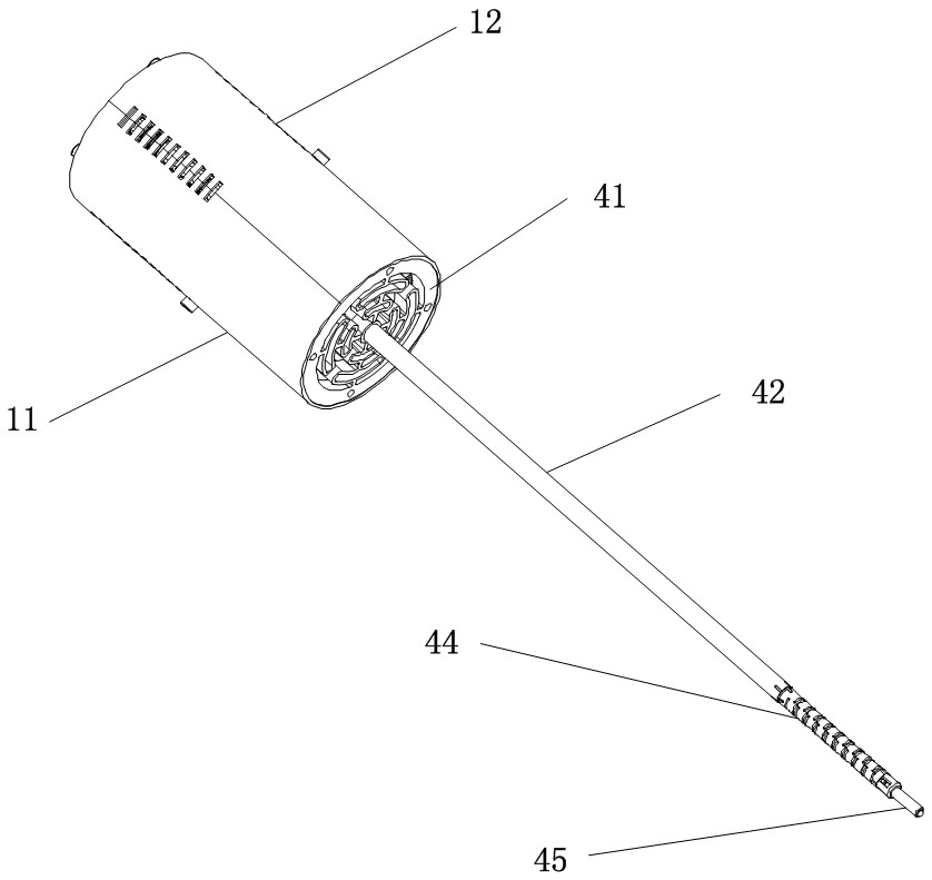 A flexible laparoscopic actuator based on series elastic elements and continuum configuration