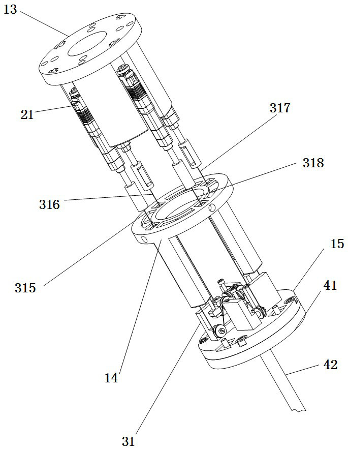 A flexible laparoscopic actuator based on series elastic elements and continuum configuration