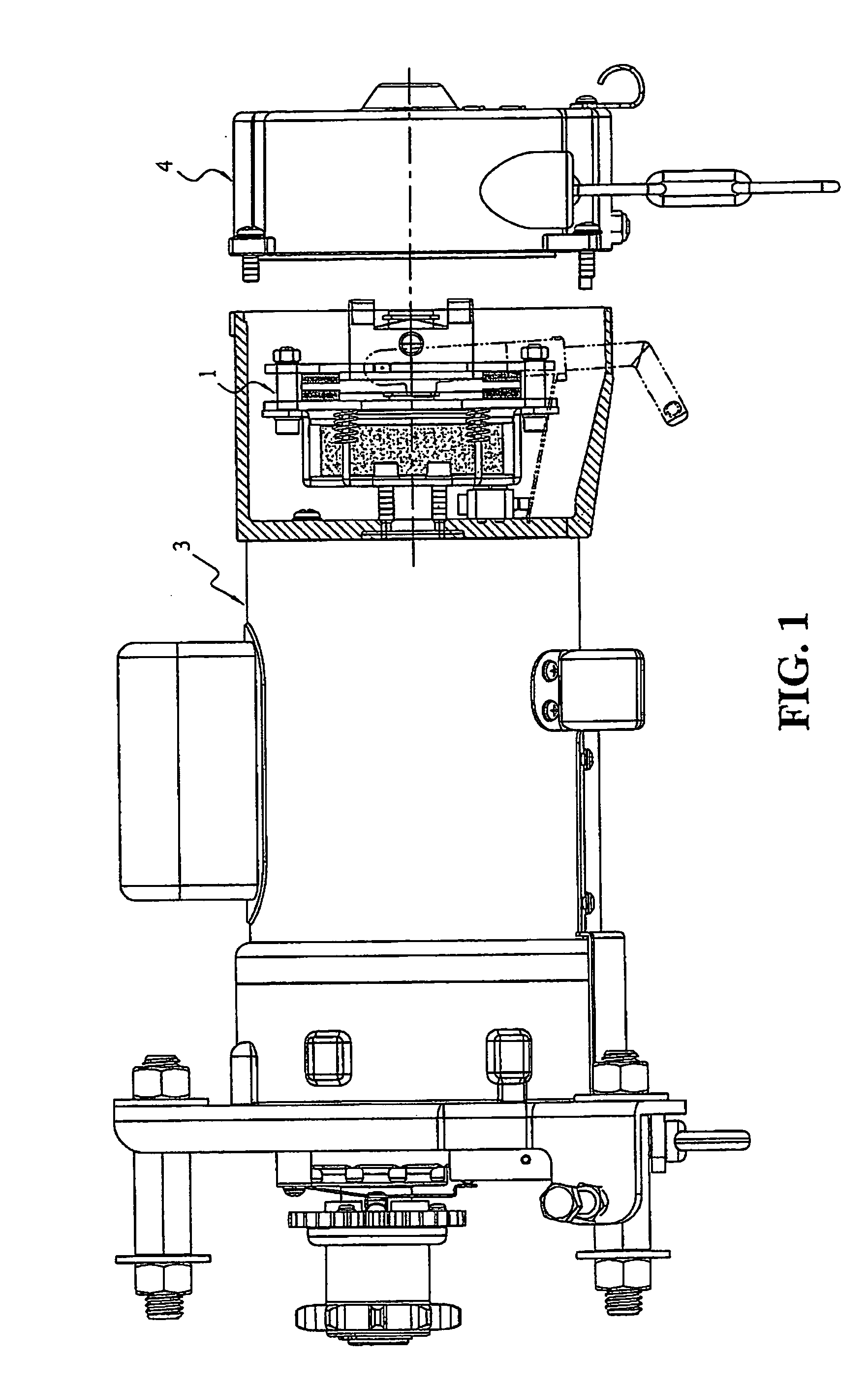 Double-sided door braking equipment for a operator