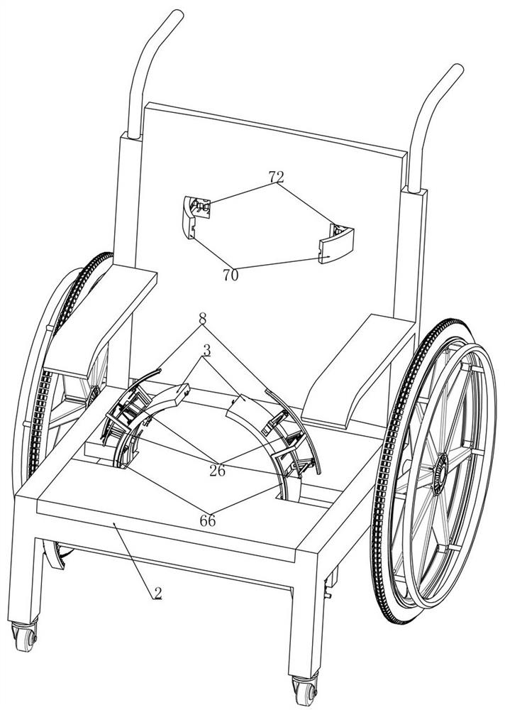 Anti-falling device for clinical nursing