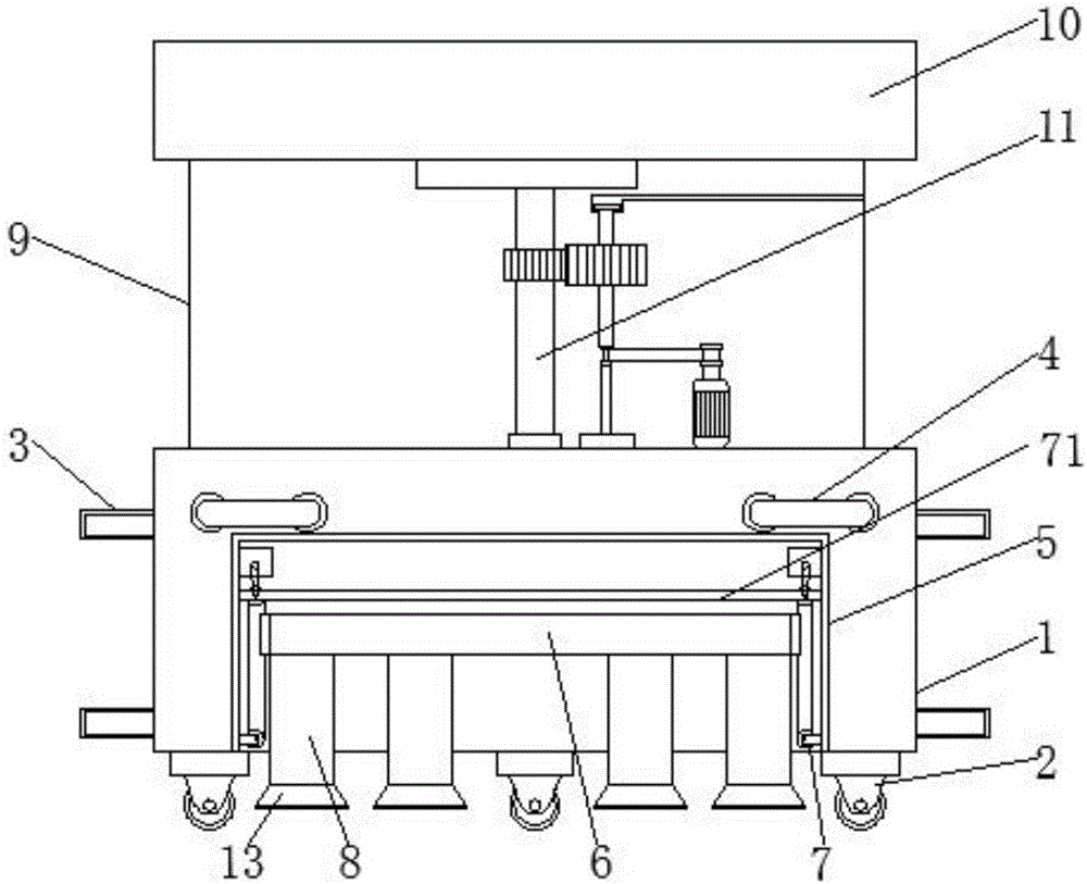 Electronic-communication storage device convenient to move