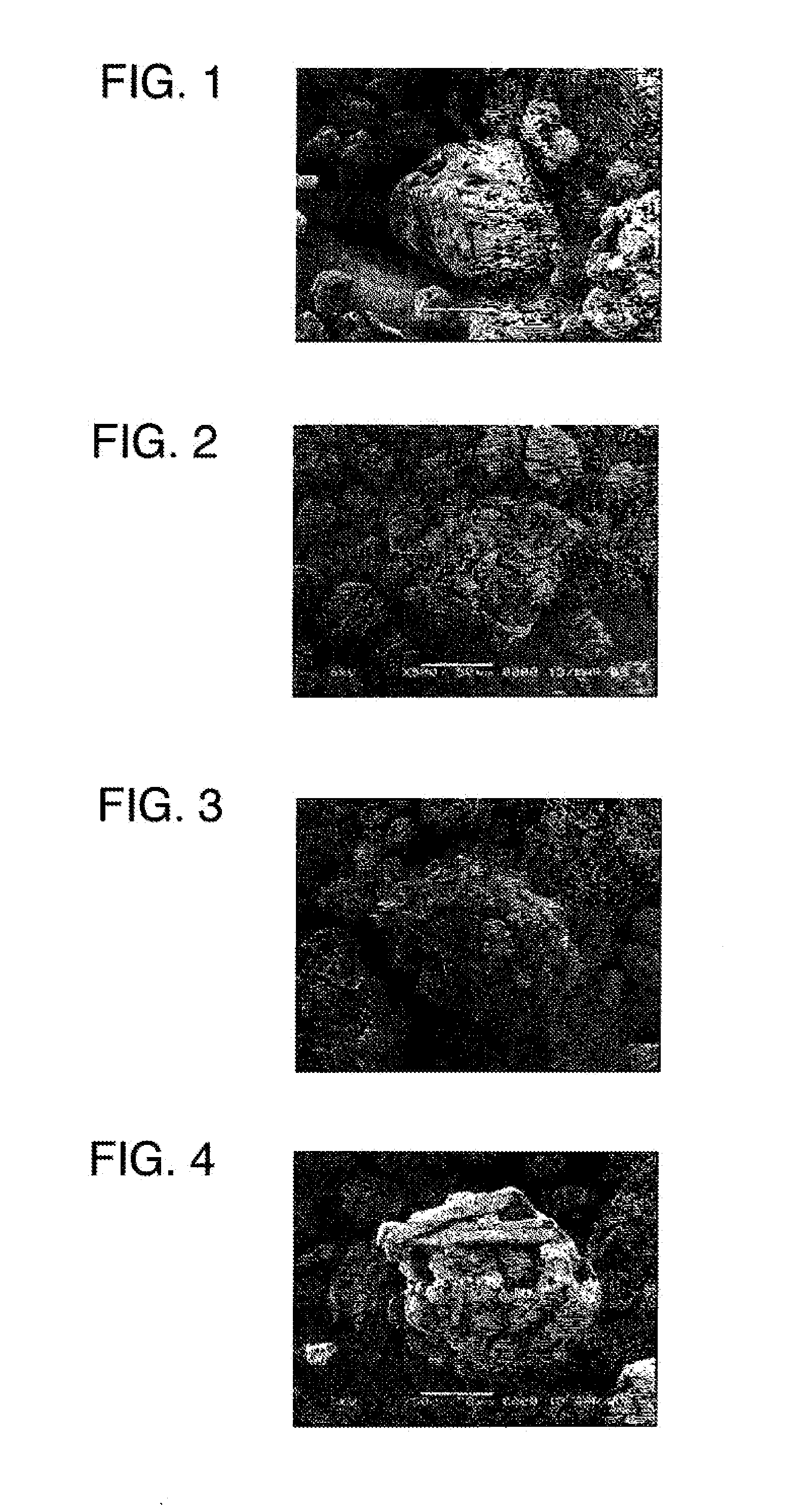 Composite particles which contain both cellulose and inorganic compound