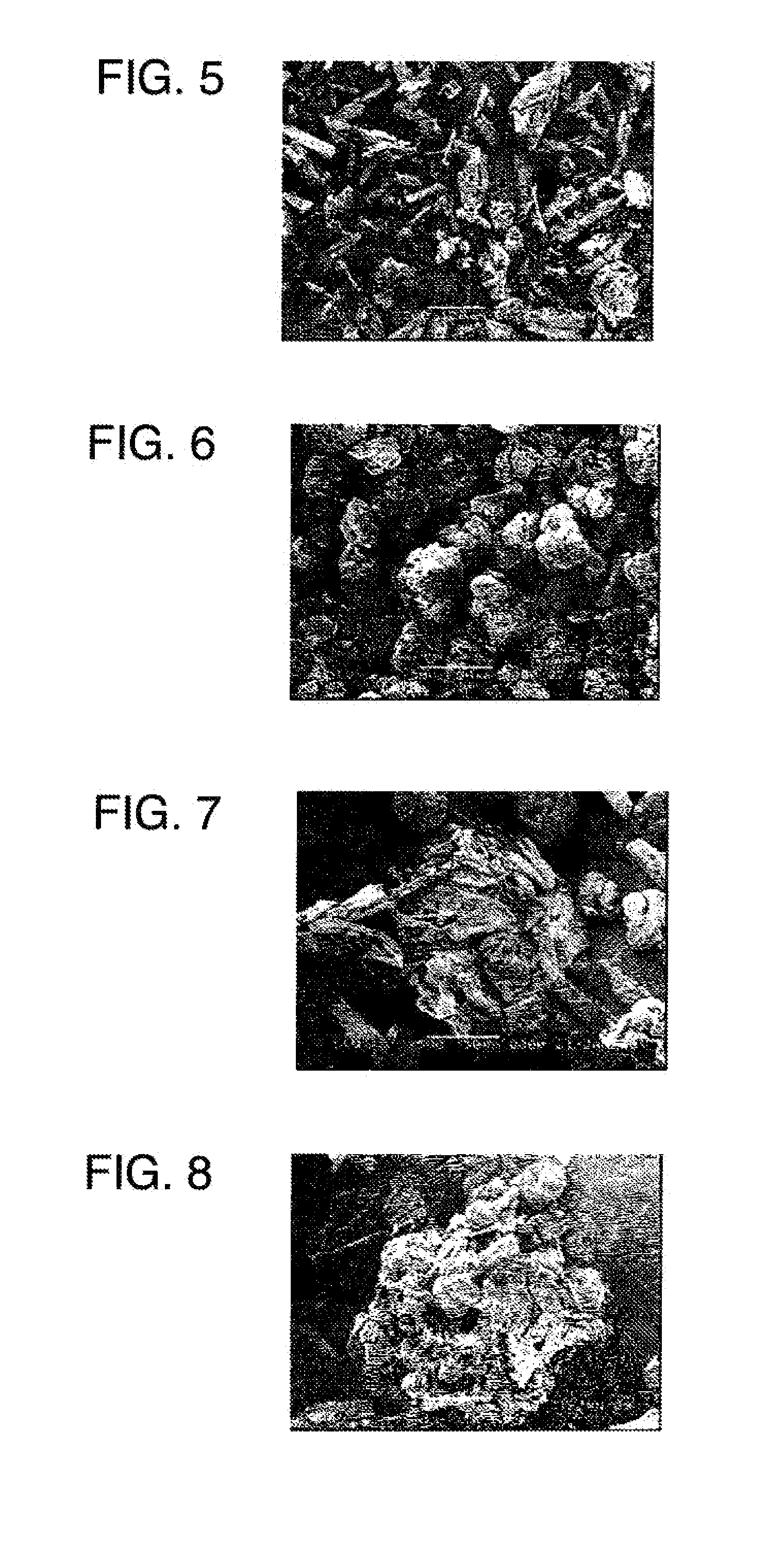 Composite particles which contain both cellulose and inorganic compound