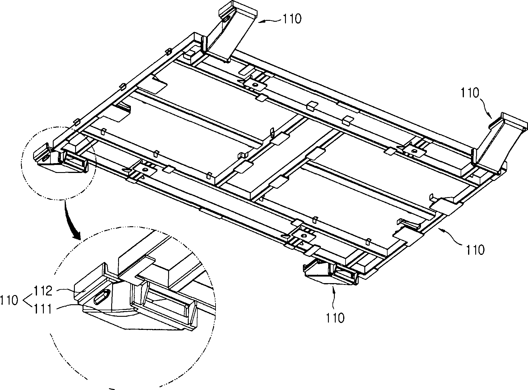 Transferring system for magnetic levitation