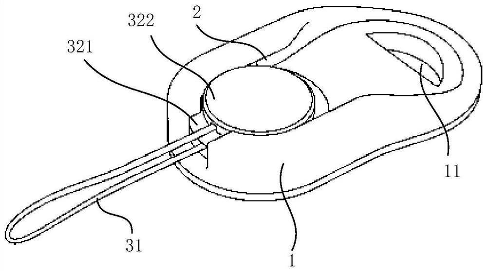 Quick-taking hanging buckle