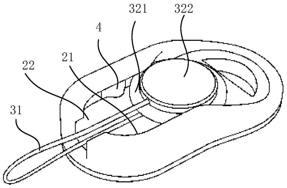 Quick-taking hanging buckle